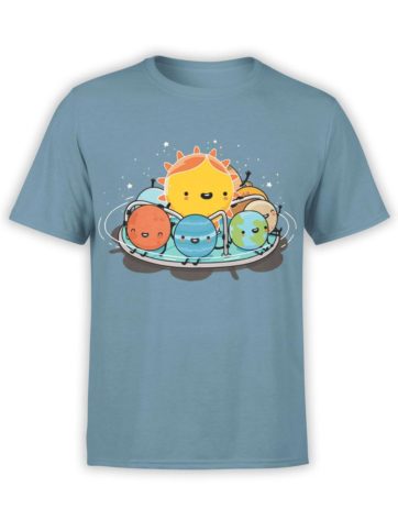 0484 Cute Shirt Solar Family Front