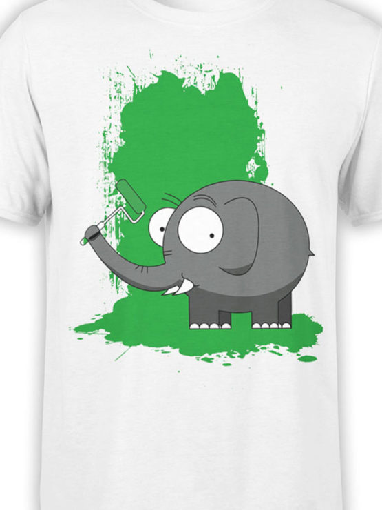 0611 Elephant Shirt Paint Front Color
