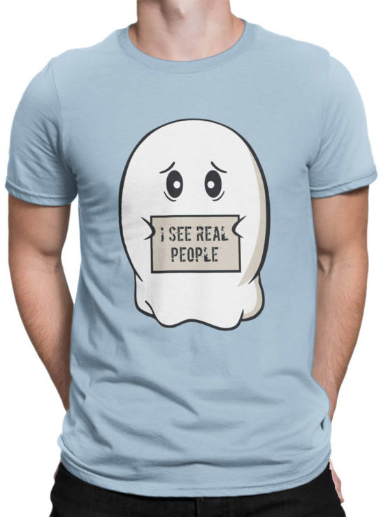 0890 Ghost Shirt Real People Front Man