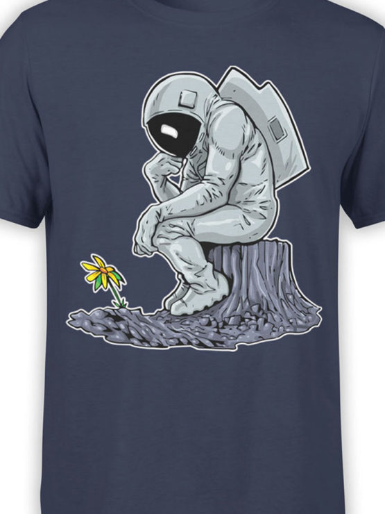 0978 NASA T Shirts The Thinker Front Color