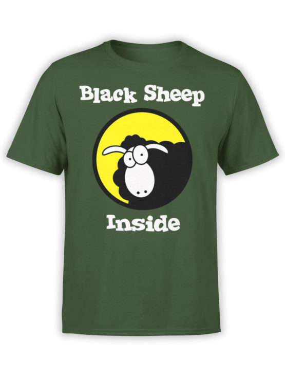 0979 Funny T Shirt Black Sheep Front