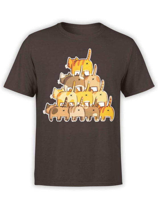 0983 Cat Shirts Butt Pyramid Front